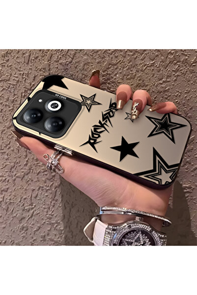 Hontinga حافظة هاتف من السيليكون متوافقة مع هاتف Infinix Smart 8 Pro، ذات حاف...