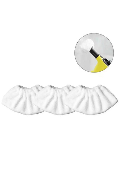 Choice1 3 قطع من خرق التنظيف المصنوعة من الألياف الدقيقة، غطاء ممسحة، ملحقات ...