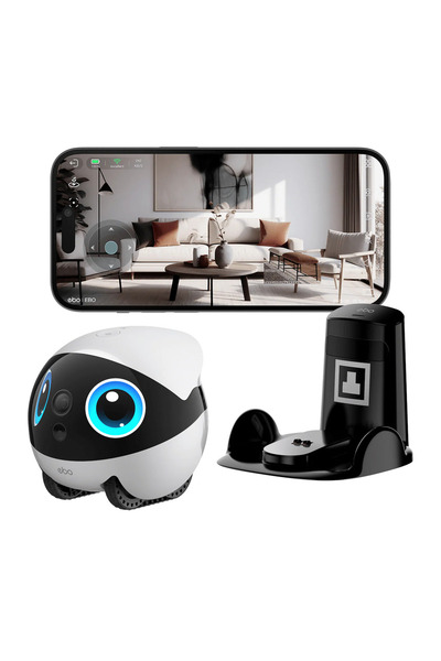 Enabot روبوت EBO Air 2 Plus المرافق المزود بكاميرا منزلية بدقة 3K - كاميرا دا...