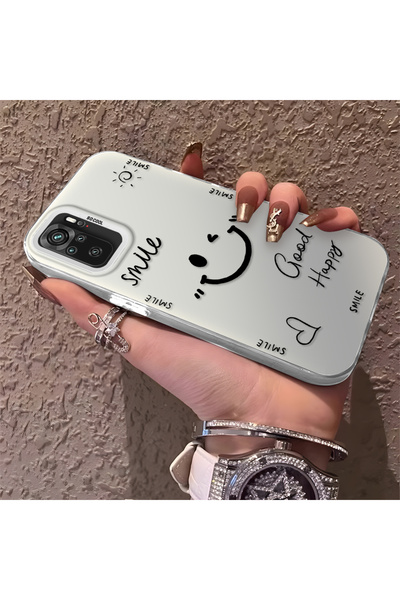 Hontinga حافظة هاتف Poco M5S متوافقة مع الحواف السيليكونية الصلبة والمضادة لل...