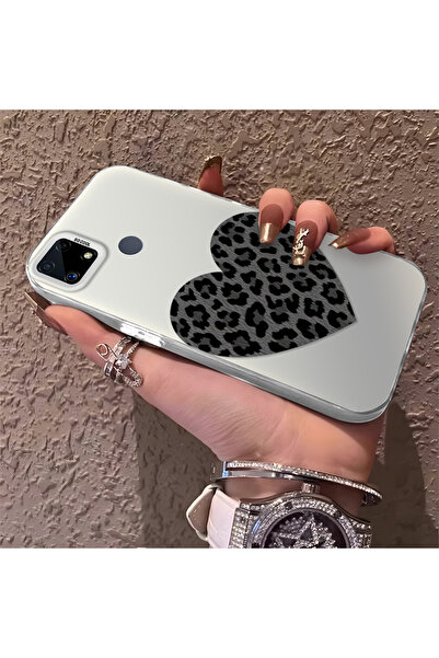 Hontinga حافظة هاتف Realme C25S متوافقة مع حافة السيليكون الصلبة ومضادة للسقو...