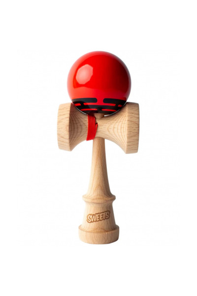 SWEETS Kendama Boost Radar Roșu Lipicios Transparent