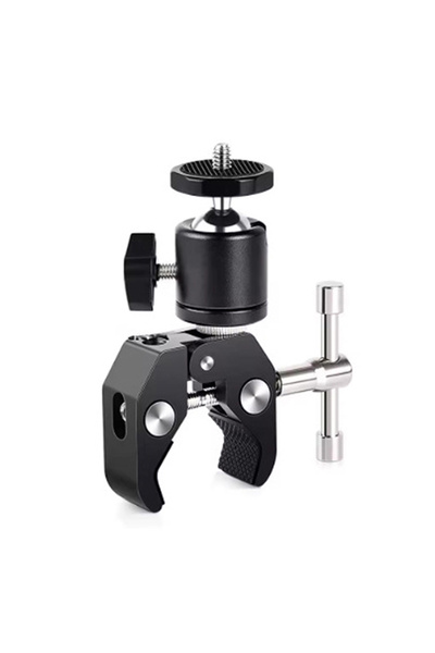 Choice1 مشبك وحامل، طقم واحد، مشبك لولبي 1/4 بوصة، مشبك معدني CNC فائق القوة ...