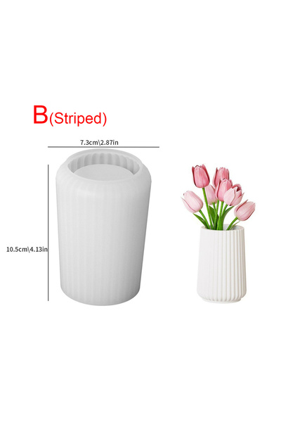 Choice قالب صب الخرسانة والأسمنت والجبس من نورديك فاسيس، حامل أقلام من راتنج ...