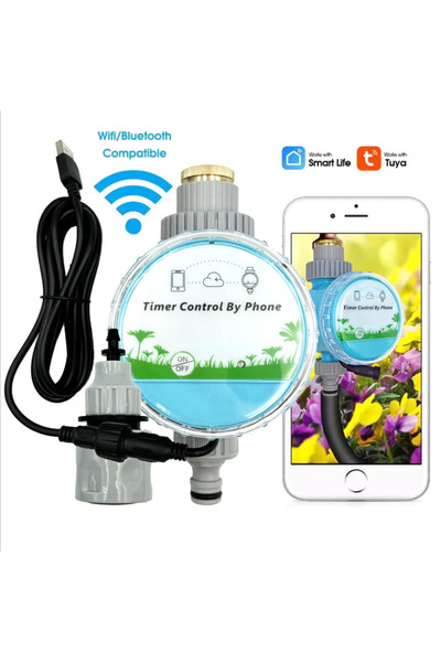 Choice Red WiFi Wireless Garden Water Timer Smart Phone Remote Controller for...