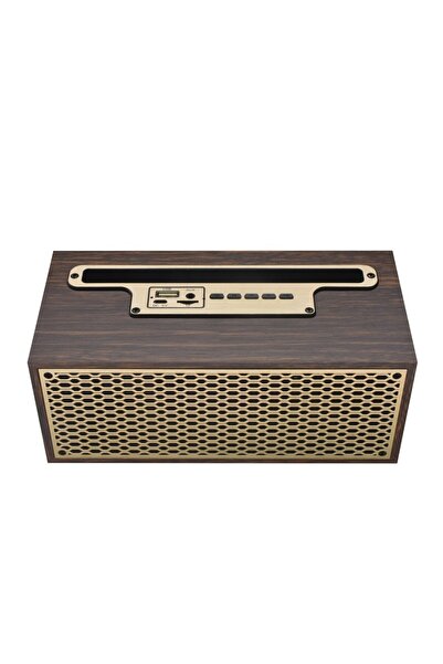 Choice مكبر صوت بلوتوث خشبي عتيق الطراز XM-5، بطاقة لاسلكية، ستيريو صغير، هات...