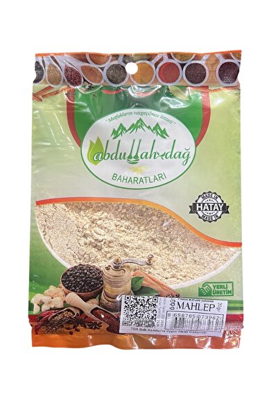 ABDULLAH DAĞ Hatay Yöresinden Doğal Saf Öğütülmüş Toz Mahlep 20 gr