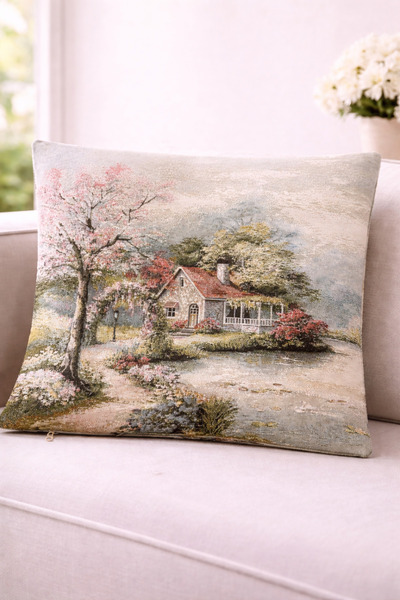 Yeshome Collection Carla Loren-41 Double Sided Pattern Tapestry Decorative Pi...