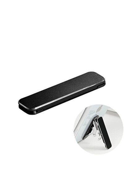 Choice6 قطعة واحدة سوداء، حامل هاتف محمول صغير قابل للطي وغير مرئي، مصنوع من ...