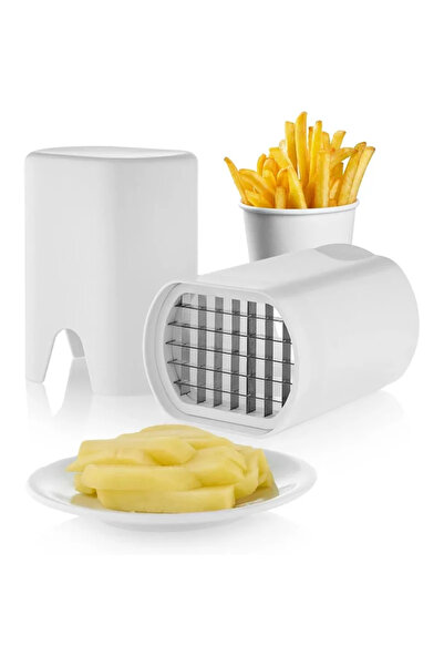 Choice قطاعة بطاطس بيضاء متعددة الاستخدامات من الفولاذ المقاوم للصدأ، صانعة ب...