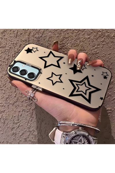 Hontinga حافظة هاتف سامسونج جالاكسي M15 متوافقة مع الحواف السيليكونية الصلبة ...