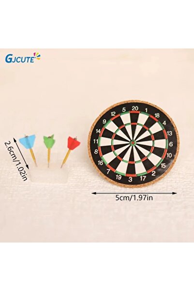 Choice 1set 4pcs 4Pcs/set Dollhouse Miniature Darts Sports Toys Set Model Min...