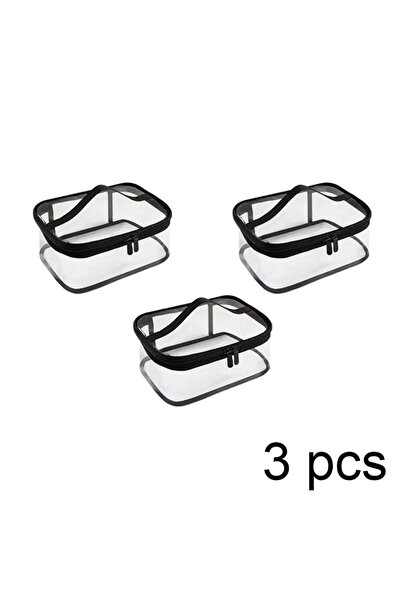 Choice1 3 قطع من صناديق تخزين مكعبات البناء الشفافة الكبيرة، علبة تنظيم محمول...