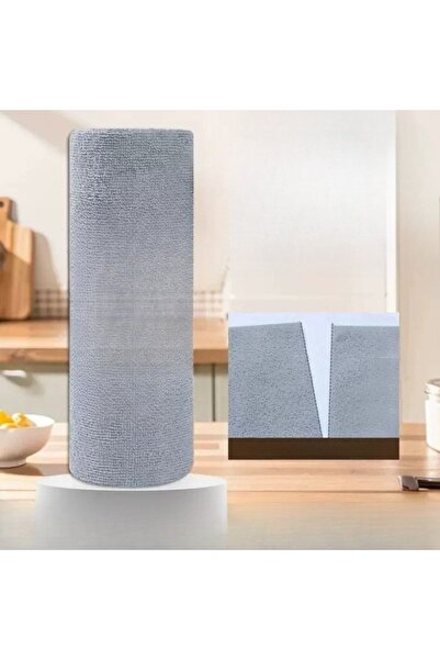 Choice3 1rolls Gray 20 Sheets/Roll Microfiber Dishcloth – Multi-Functional Do...