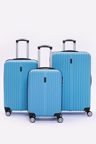 ELATAE 3'lü Kırılmaz Valiz Seti 1020