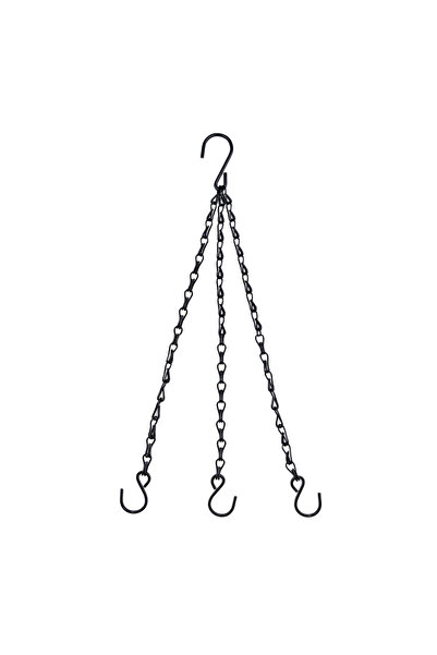 Choice 1PC 40cm Imitation Rattan Hanging Basket Flower Pot Chain With 3 Hooks...