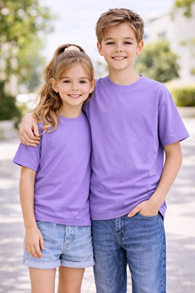 ZUZUNGA Unisex Basic κοντομάνικο παιδικό μπλουζάκι