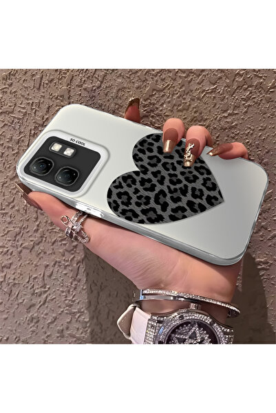 Hontinga حافظة هاتف Infinix Hot 50i متوافقة مع حافة السيليكون الصلبة ومضادة ل...