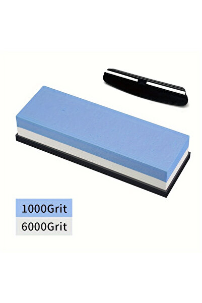 Choice Stone with Clip High quality sharpening stone,Dual-Sided1000/6000 Grit...