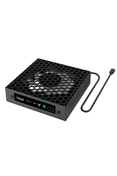 Choice1 مروحة يحافظ على البرودة ذكية للتحكم في درجة الحرارة مع إضاءة RGB، منا...