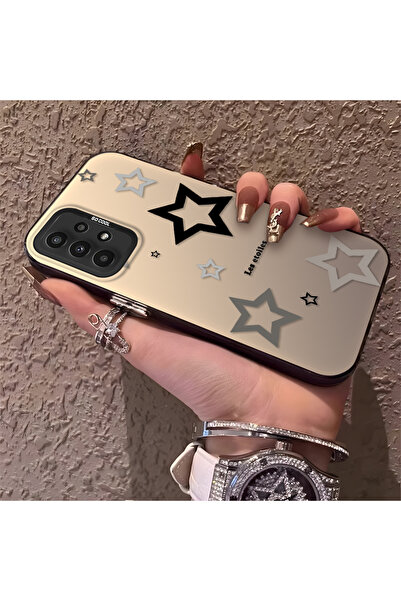 Hontinga حافظة هاتف سامسونج جالاكسي A23 متوافقة مع نمط النجوم من السيليكون ذا...