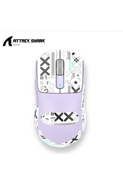 choice2 X3 Lavender Attack Shark X3/X3PRO 26000DPI Bluetooth Mouse,PixArt PAW...