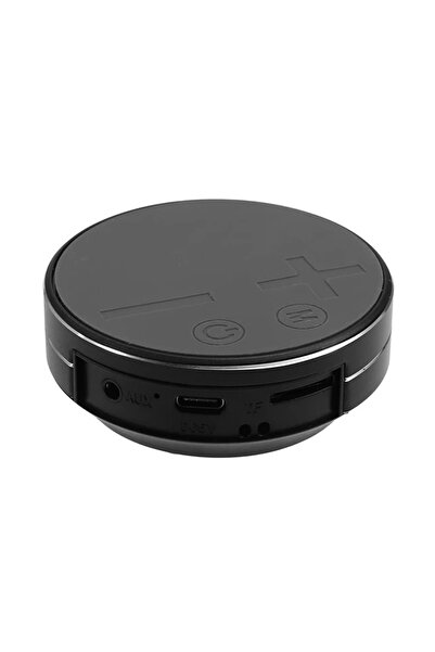 Choice مكبر صوت محمول أسود اللون يعمل بتقنية توصيل العظام، لاسلكي مزود بكوب ش...