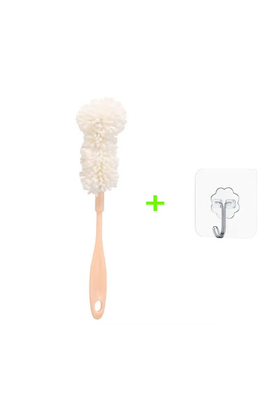 Choice1 2pcs Sponge Cleaning Cup Brush PP Silicone Cup Brush Cleaning Small B...