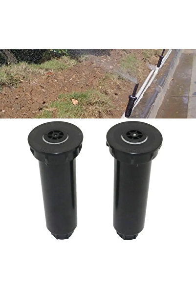 Choice قطعتان من رشاشات الحدائق القابلة للتعديل من 25 إلى 360 درجة، بقطر 1/2 ...