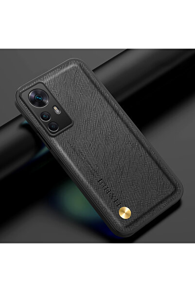 Choice33 for Poco X7 Pro Black Luxury Leather Wireless Charging Build-in Iron...