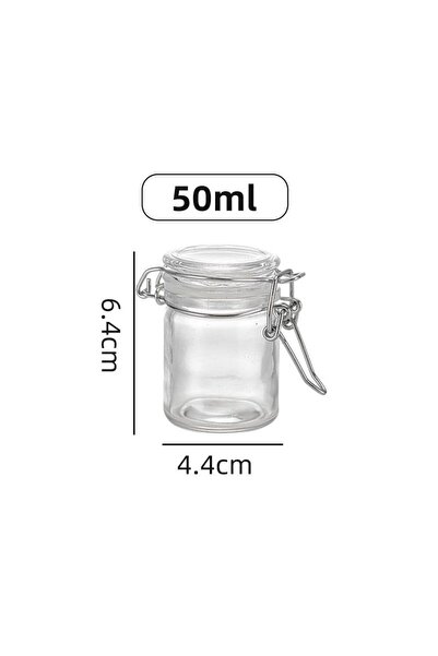 Choice 50ML 50/100ml Glass Bottle Sealed Jar For Kitchen Food kle Fruit Canne...