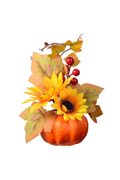 Choice 15×15×8 سم A1 قرع صناعي مصنوع يدويًا من الفوم، زينة هالوين لعيد الشكر