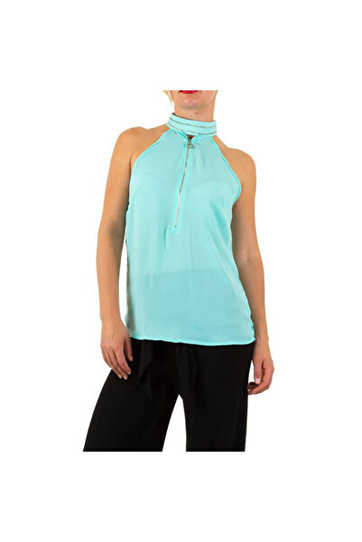 OEM Voyelles blouse P540 color blue size S
