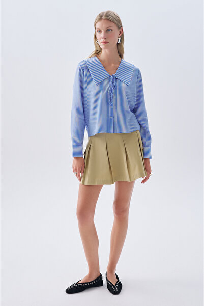 Mudo Pleated Cargo Mini Skirt