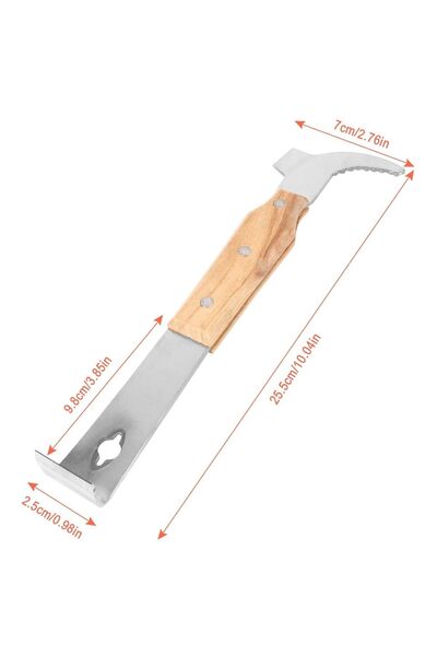 Choice 1Pc Stainless Steel Bee Hive Hook Scraper Multifunctional Beekeeping H...