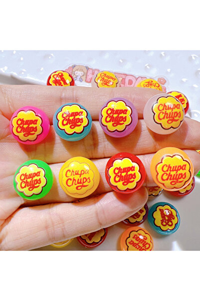 Choice ٨ قطع من حلوى الشوكولاتة الكرتونية بألوان زاهية، مصنوعة من مادة الراتن...