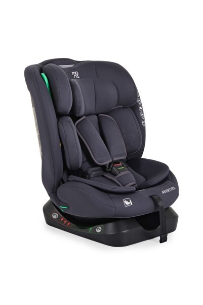 Moni Car Seat Aventura Grey, sleep position R129 i-Size 40-150 cm, 0-12 years