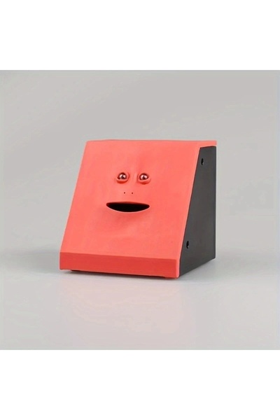 Choice3 Red plane 1pc Children Sensor Coin Box Cute Face Bank Money Safe Box ...