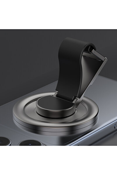 Choice Black Universal Desktop MagSafe Metal Phone Holder with Strong Magneti...