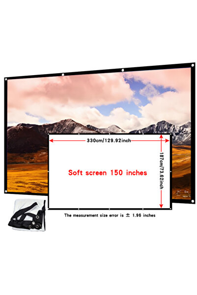 Choice 150inch screen 150 inch large-sized projection screen. Large screen. S...