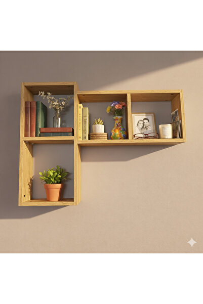 Çamsan Rafixa Modern Duvar Rafı Model 120