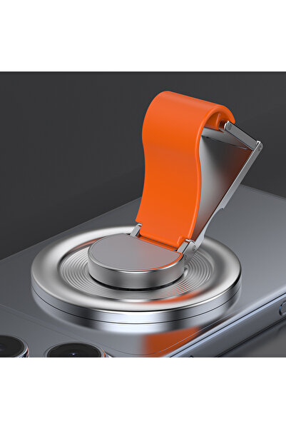 Choice1 Orange Strong Magnetic Phone Holder for Magsafe 360 Degree Rotation M...