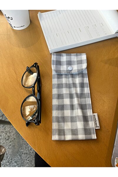 sumicorn Karirani dezen kom Perivo Lan Snap detaljna futrola za naočare Torba...