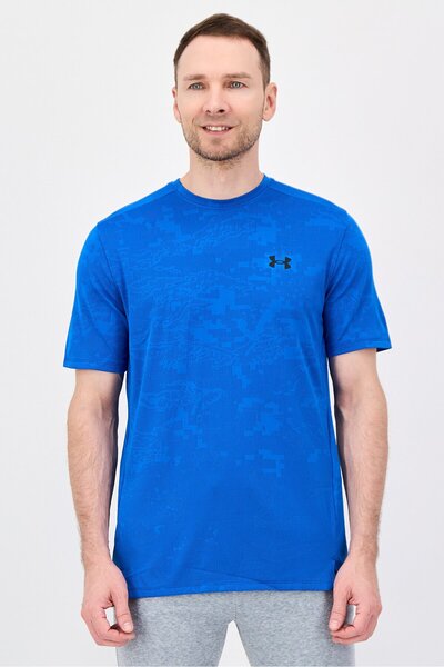 Under Armour Men Loose Fit Short Sleeve Training T-Shirt, Blue