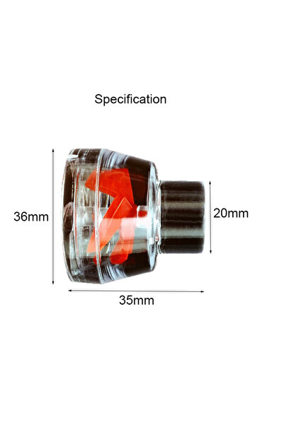 Choice رأس مضخة دوارة 20 مم، دوران 360 درجة، لصنع الأمواج في أحواض السمك، أدا...