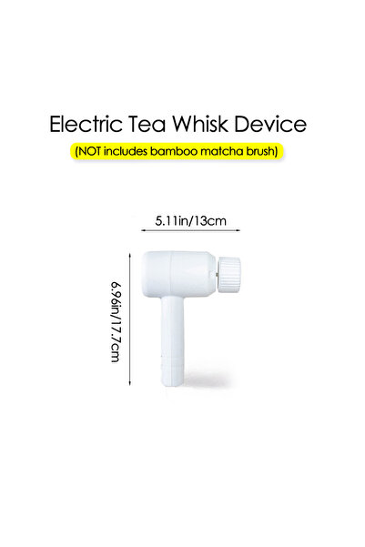 Choice White Electric Matcha Whisk Device Rechargeable Quickly Whisking Match...