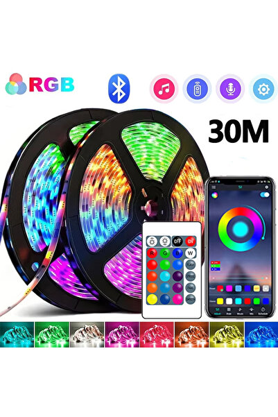 Choice7 RGB 30M 1M-30M RGB LED Strip Light Bluetooth APP Control Color Changi...
