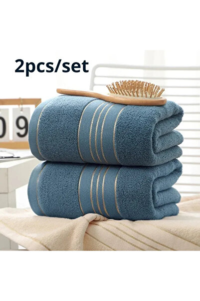 Choice1 70x140cm 1pc 2pcs Blue Highly Home & Garden Towel Bathroom Accessorie...