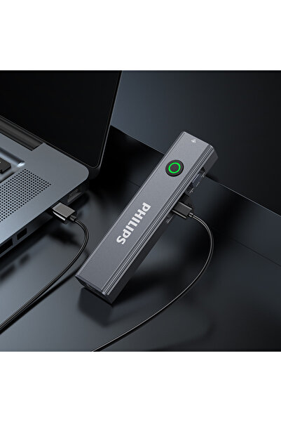 Choice Philips SFL6257 Philips New 600LM Flashlight Supports 3 Type Dimming U...