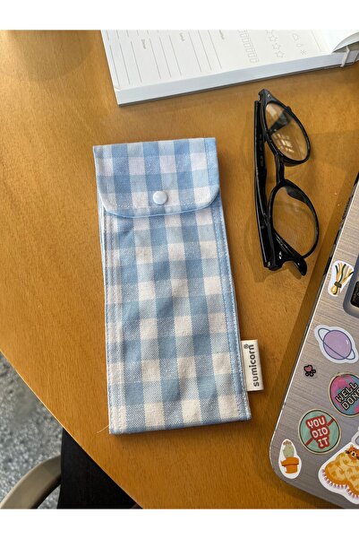 sumicorn Karirani dezen kom Perivo Lan Snap detaljna futrola za naočare Torba...